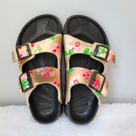 Birkenstock Shoes - BIRKENSTOCK Floral Straps Sandals